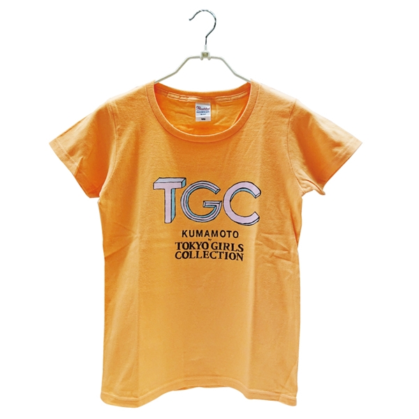 【TGC KUMAMOTO×鶴屋】 Tシャツ オレンジ(M)
