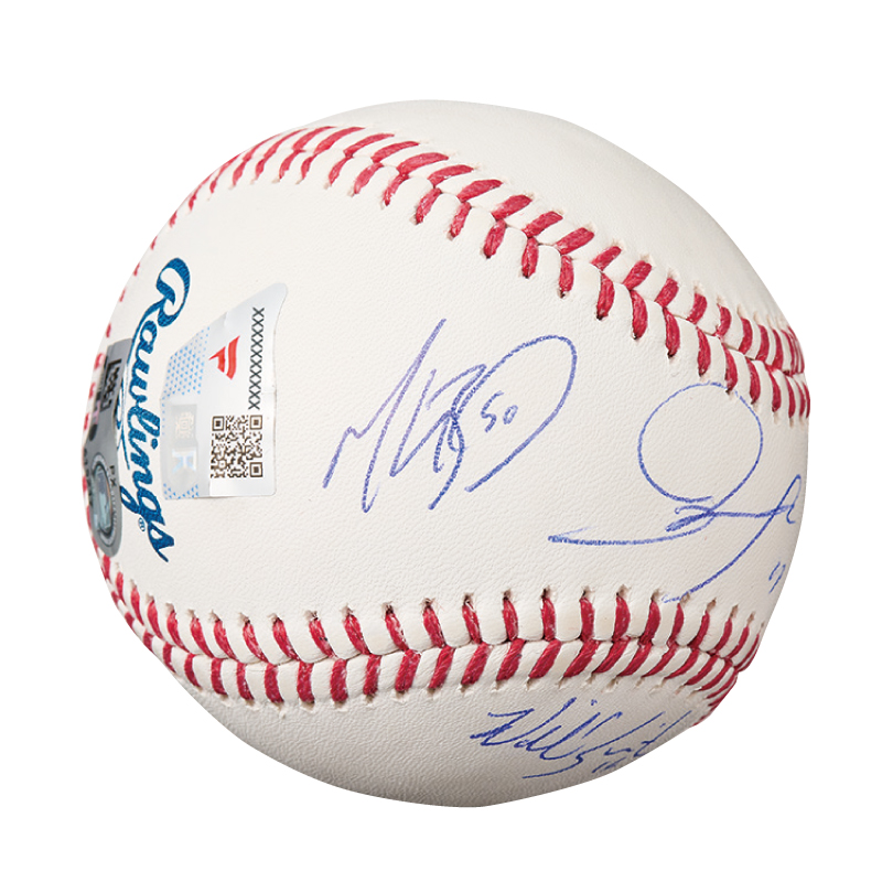 <完売しました>【ムーキー・ベッツ、山本由伸、ウィル・スミス、佐々木朗希】ロサンゼルス・ドジャース 直筆サイン入りボール