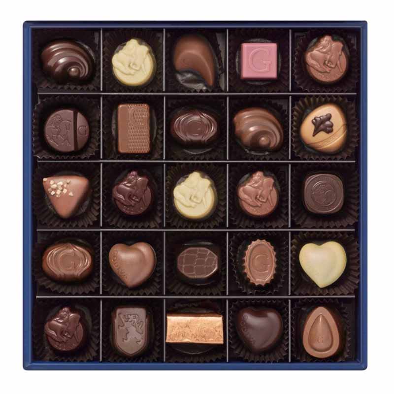 【ゴディバ】ゴディバ ラグジュアリーボックス チョコレート75粒/フールセック サレ14枚<常温便>