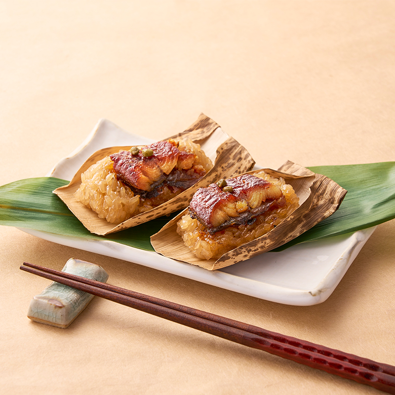 <9月12日(土)午後7時までの承り>【京料理 美濃吉】鰻のお凌ぎ飯蒸し詰合せ(UOS−50A) (送料込)<冷凍>