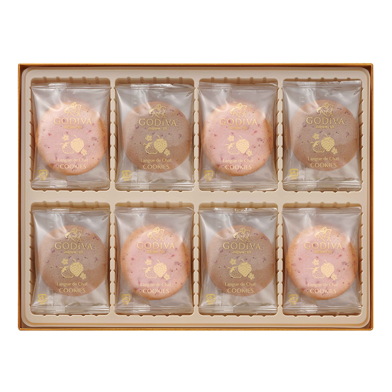 【ゴディバ】あまおう苺ラングドシャクッキー アソートメント 30枚入<常温便>