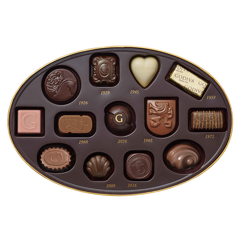 【ゴディバ】100年の遊び心 アソートメント 13粒入