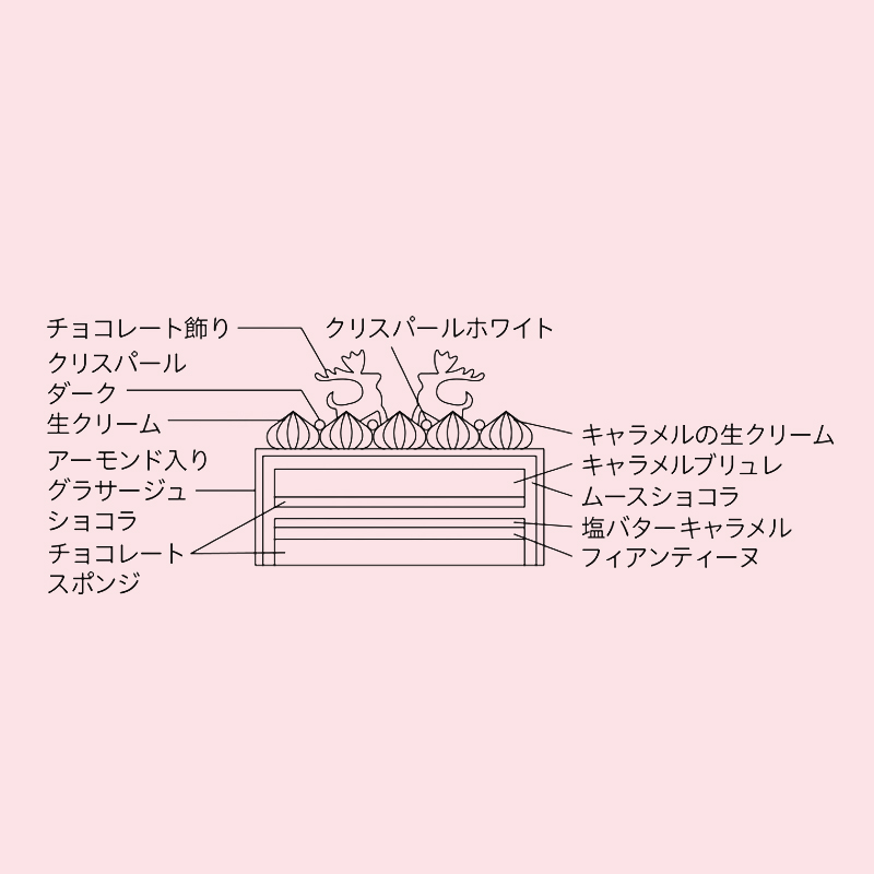 <配送>【アンリ・シャルパンティエ】ヴァン・ド・ノエル<お届け日:12月23日(水)〜25日(金)><送料込・冷凍>