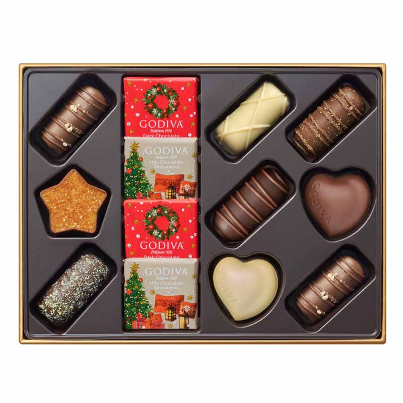 【ゴディバ】ゴディバ ブッシュ ド ノエル アソートメント 13粒入<常温便>