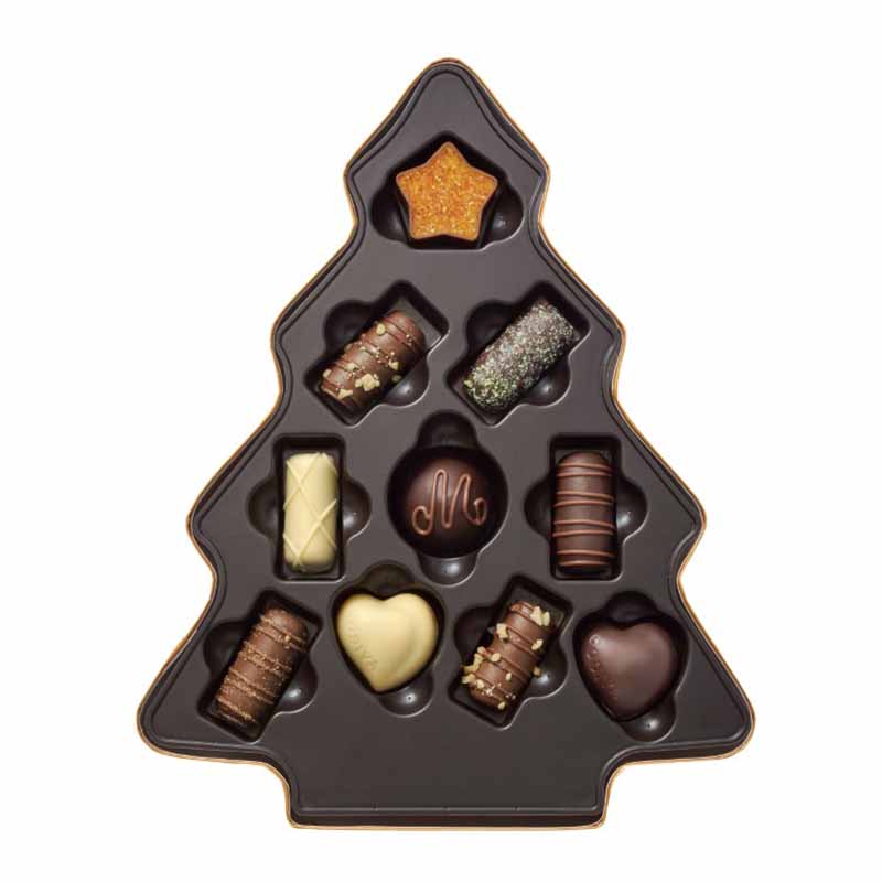 【ゴディバ】ゴディバ ブッシュ ド ノエル ツリー セレクション 10粒入 <冷蔵便>