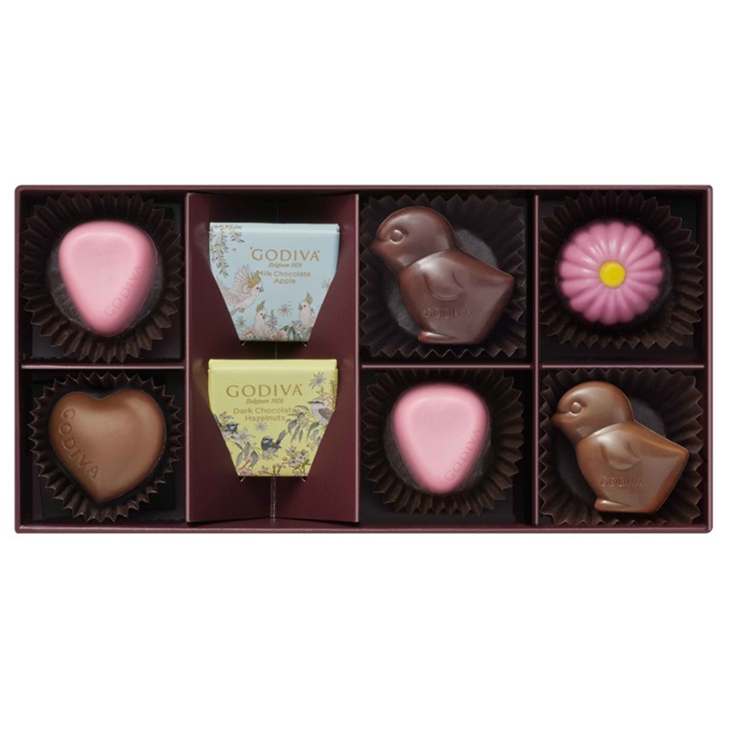 【ゴディバ】羽ばたく 花咲く春 アソートメント 8粒入<冷蔵便>