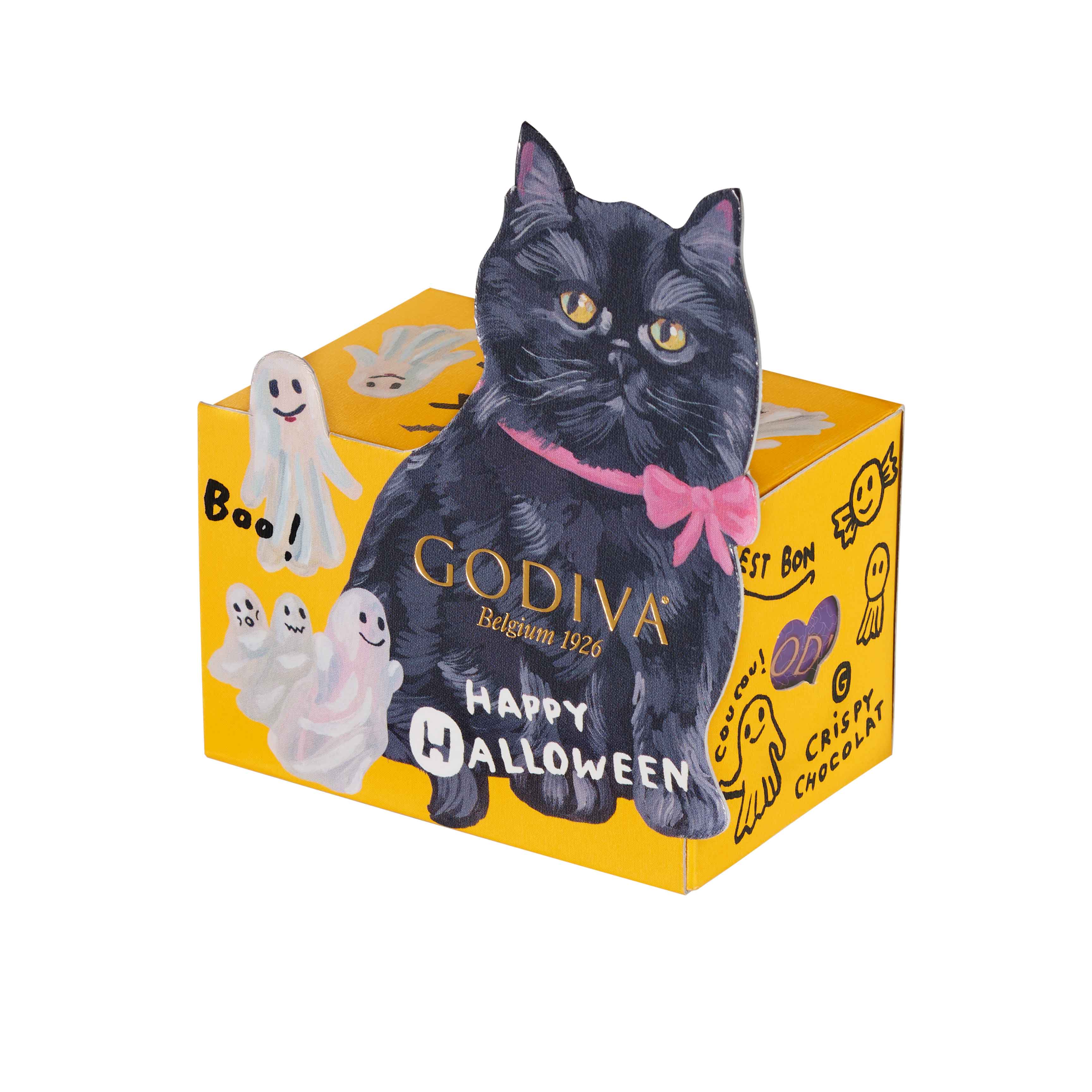【ゴディバ】ゴディバ ブラックキャット コレクション G クリスピーショコラ アソートメント 3粒入<冷蔵便>