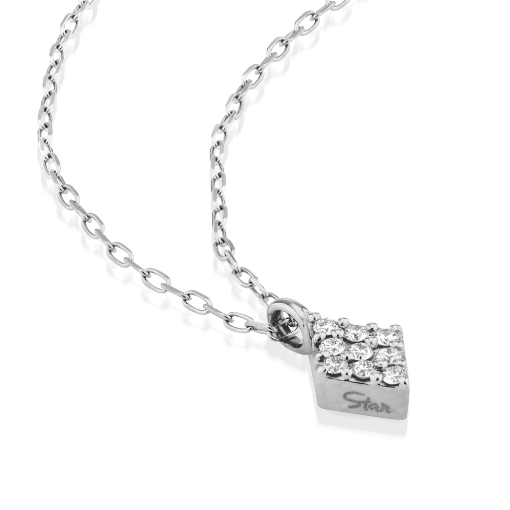 【スタージュエリー】 ダイヤモンド ネックレスB
