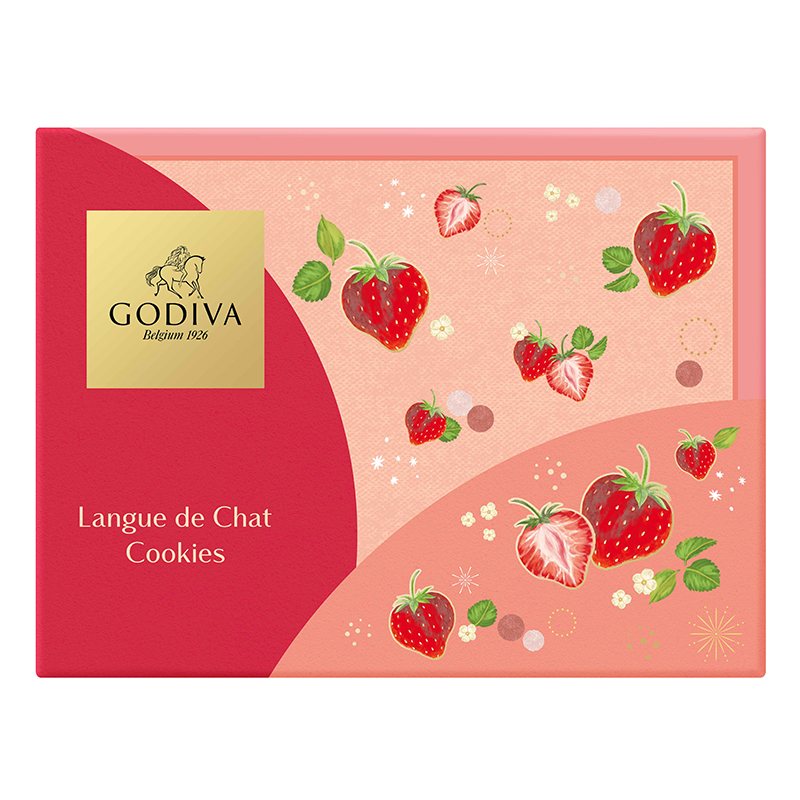 【ゴディバ】あまおう苺ラングドシャクッキー アソートメント 30枚入