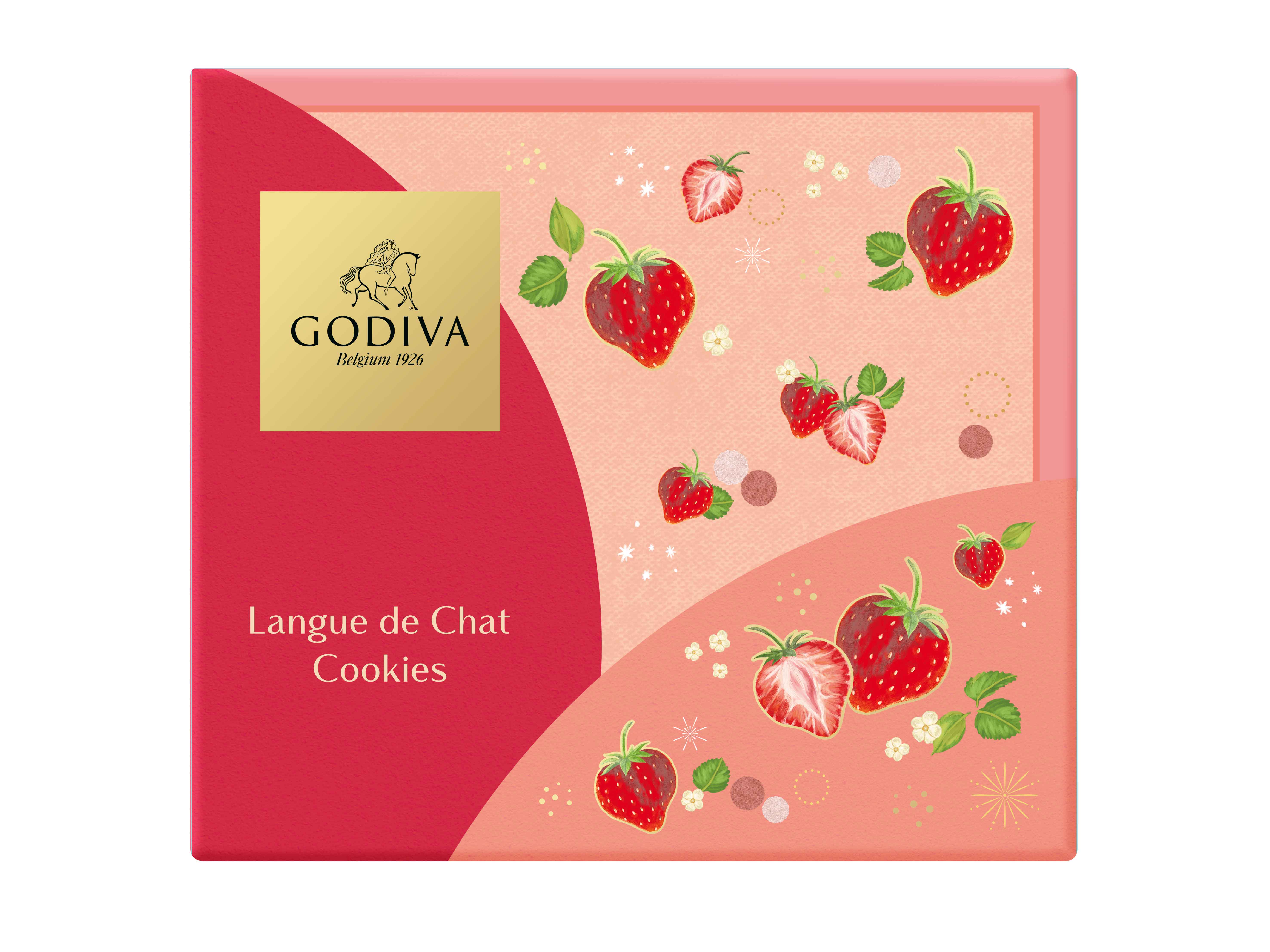 【ゴディバ】あまおう苺ラングドシャクッキー アソートメント 30枚入