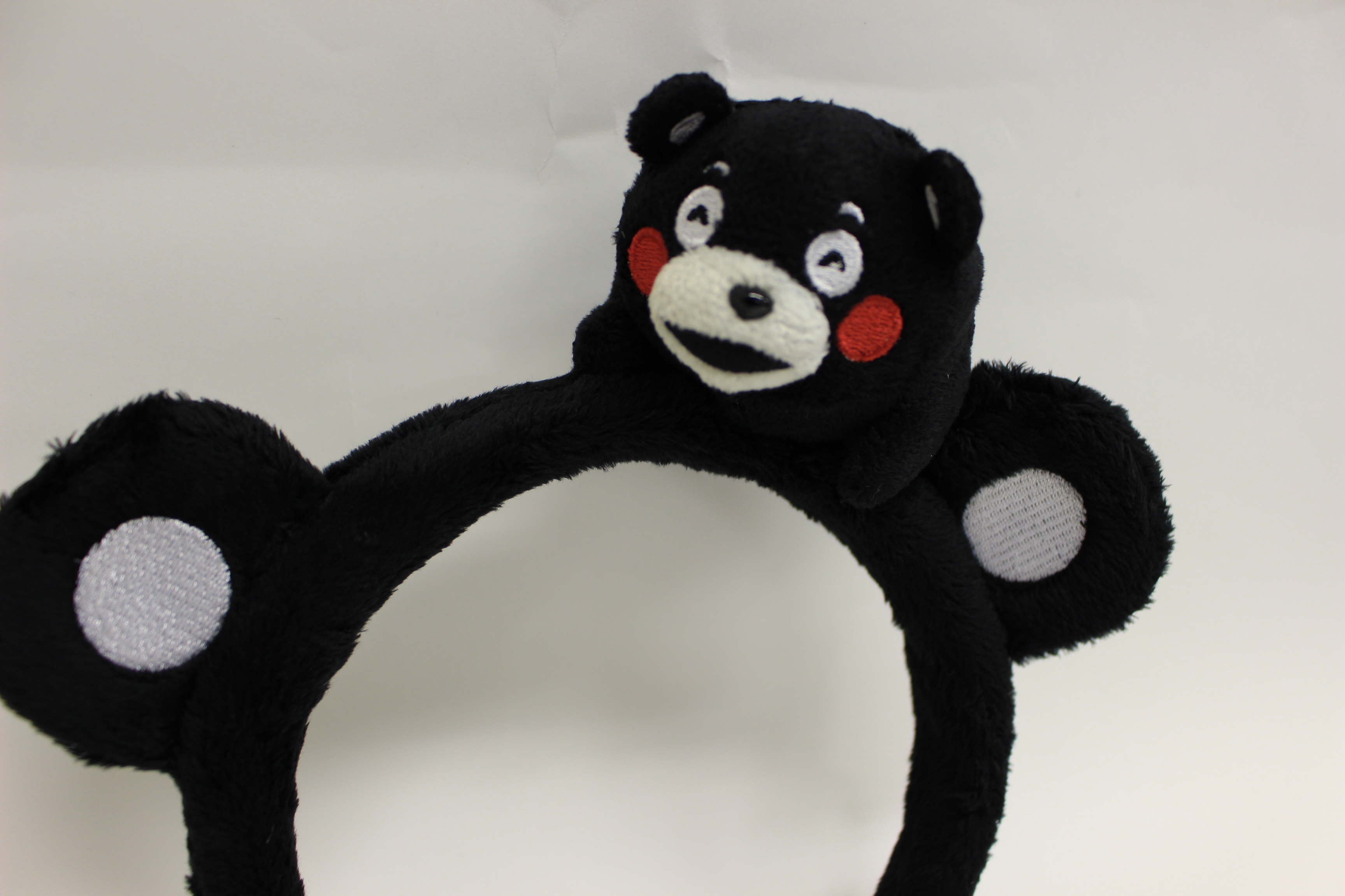 くまモンのシュシュ くまモン／くまもんグッズ／シュシュ／黒／ピンク : くまもと