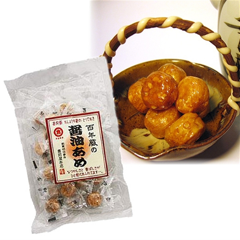 【豊前屋本店】百年蔵の「醤油あめ」