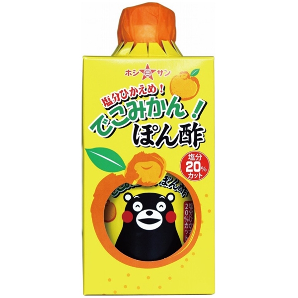 【ホシサン】塩分ひかえめ でこぽんみかん ぽん酢