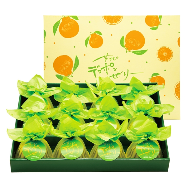 【熊本菓房】芦北のデコポンぜりー(12個入り)