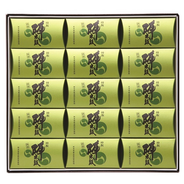 【お菓子の香梅】 特製陣太鼓抹茶30個入