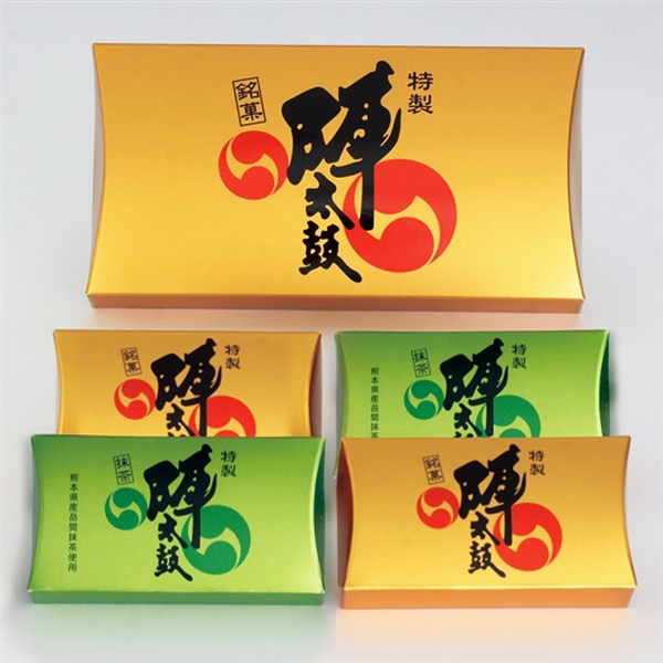 【お菓子の香梅】 特製陣太鼓2種8個入