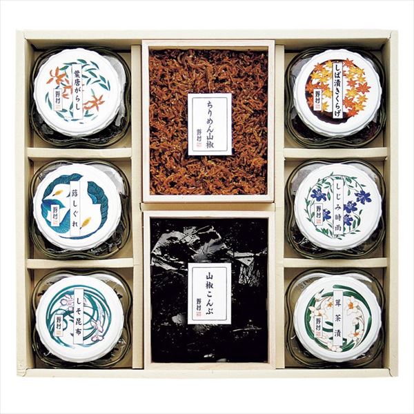 【京佃煮 野村】京のにぎわい<常温便>