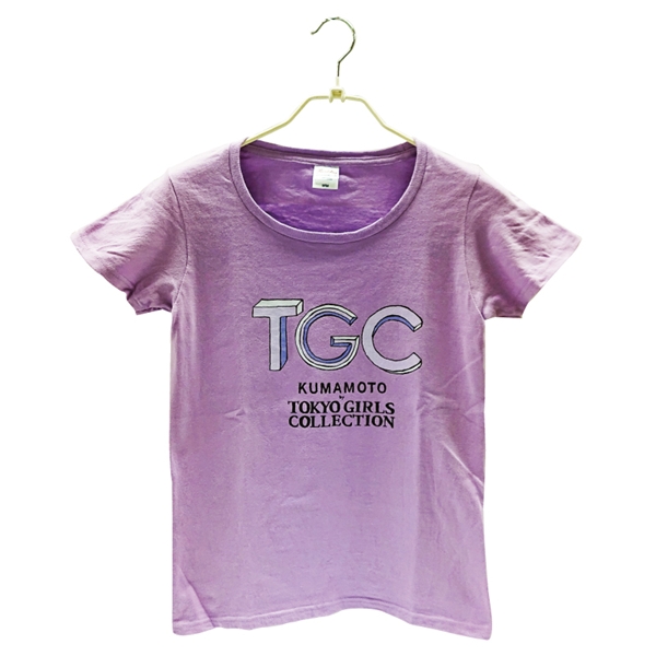 【TGC KUMAMOTO×鶴屋】Tシャツ ライトパープル(M)