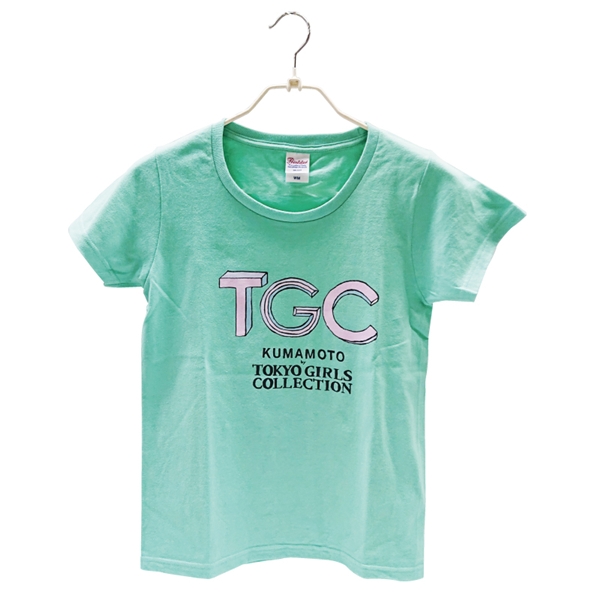 【TGC KUMAMOTO×鶴屋】Tシャツ アイスグリーン(M)