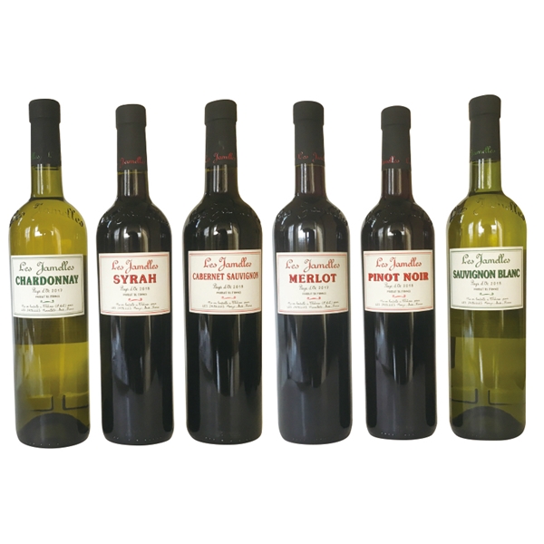 6.フランス・レジャメル主要品種飲み比べ6本セット