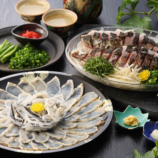 九旬 大分 豊後とらふぐたたきと 関あじたたき 産地直送 送料込み 九旬 旬をお届け 九州から 鶴屋オンラインストア