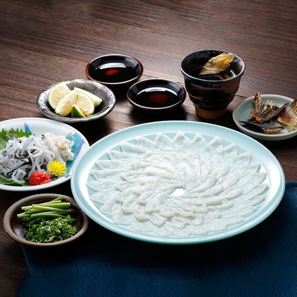 【九旬/大分】豊後とらふぐ刺身 <産地直送・送料込み>
