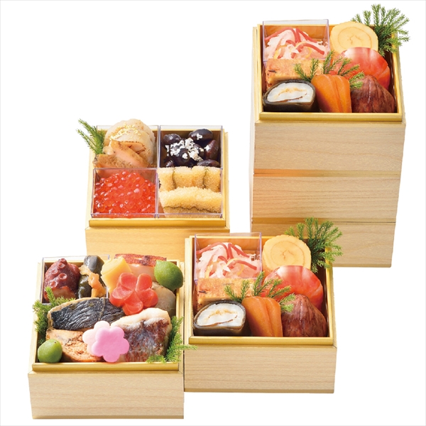 <店頭受取>竹林 個食三段二客