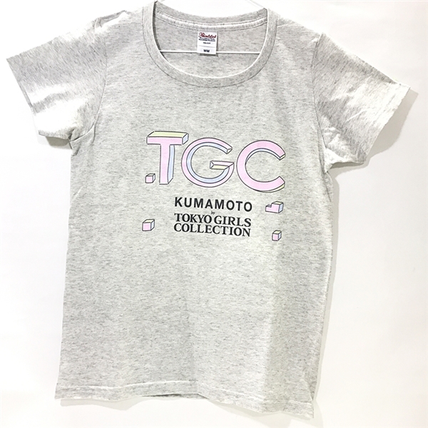 【TGC KUMAMOTO×鶴屋】Tシャツ(レディス) <Mサイズ カラー:オートミール>