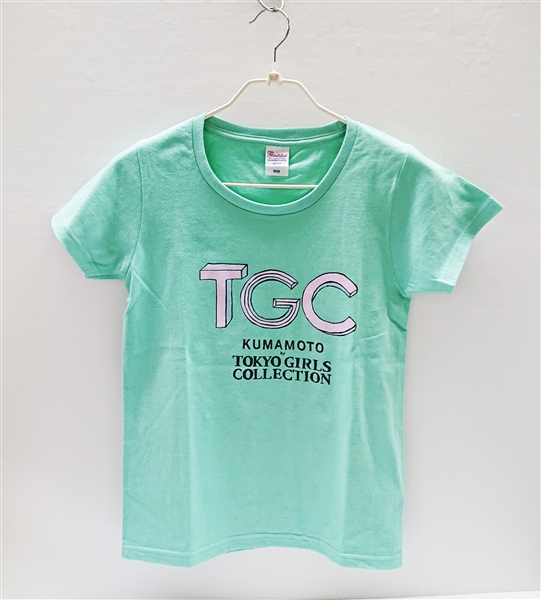 【TGC KUMAMOTO×鶴屋】Tシャツ(レディス) <Mサイズ カラー:グリーン>