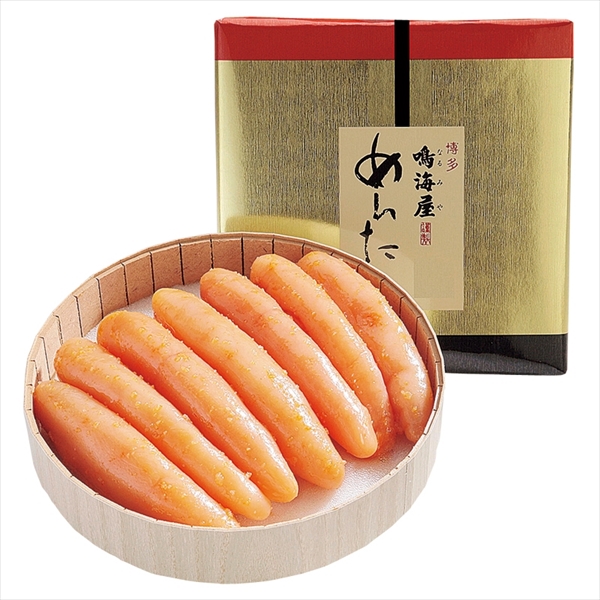 鳴海屋 あごだし味辛子明太子〈無着色〉
