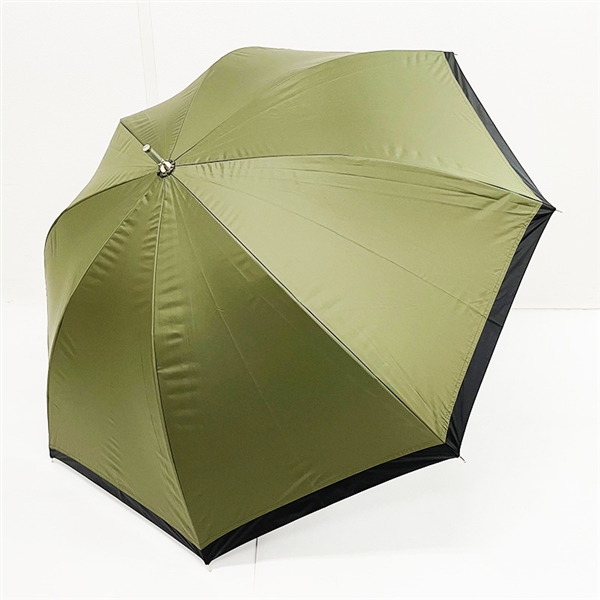 ２０２１父の日 デュナミス 紳士兼用傘 モスグリーン 黒 鶴屋の父の日 鶴屋オンラインストア
