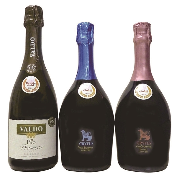 5.イタリア金賞受賞スパークリングワイン3本セット