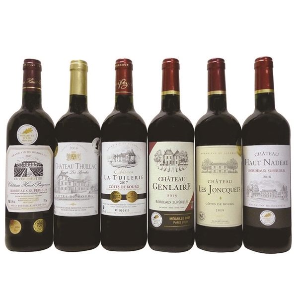 9.格上!フランスボルドー金賞受賞赤ワイン6本セット