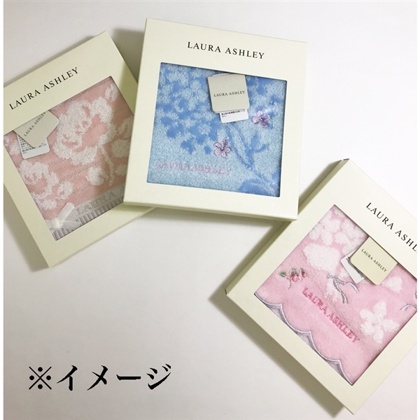 ローラアシュレイ ローラアシュレイbox入り１ｐハンカチ 鶴屋のホワイトデー 鶴屋オンラインストア