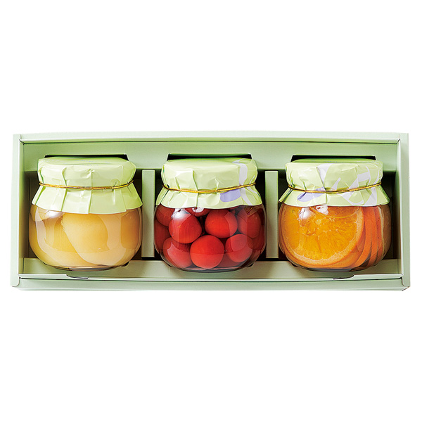 お中元 ７月お届け 新宿高野 フルーツコンポートセット ３個入 鶴屋のお中元 鶴屋オンラインストア