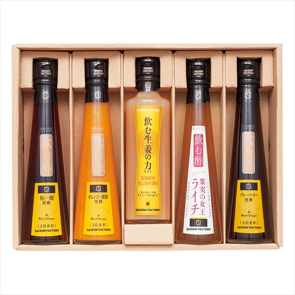 セゾンファクトリー 飲む酢 200ml 2本セット 通販