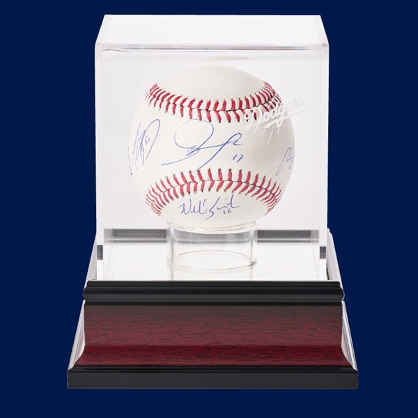 <完売しました>【ムーキー・ベッツ、山本由伸、ウィル・スミス、佐々木朗希】ロサンゼルス・ドジャース 直筆サイン入りボール