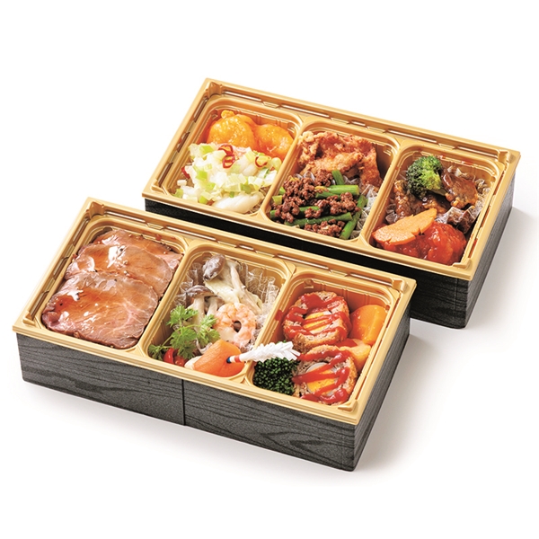 味弁−02【キャッスルワールド】匠の膳2段(洋・中)