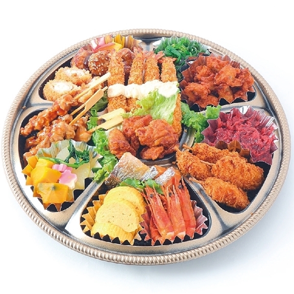 味オ−06【若菜旬彩】若菜オードブル(直径40cm、5〜6人前)