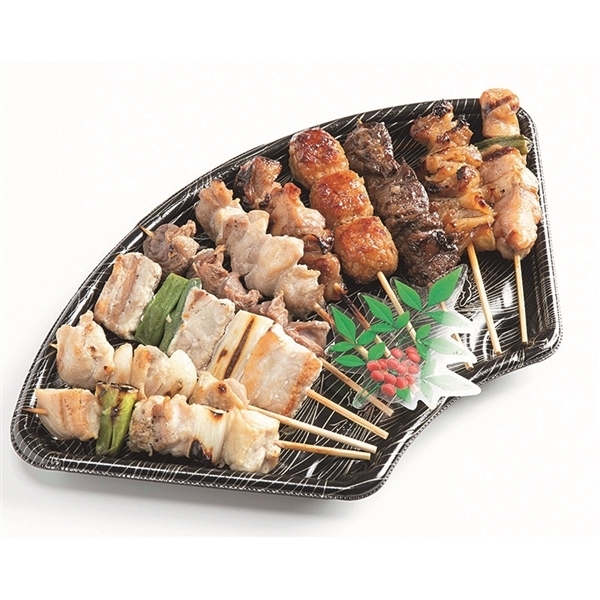 味オ−13【上乃家】焼鳥盛合せ(10本入:ねぎま、つくね、豚バラなど)
