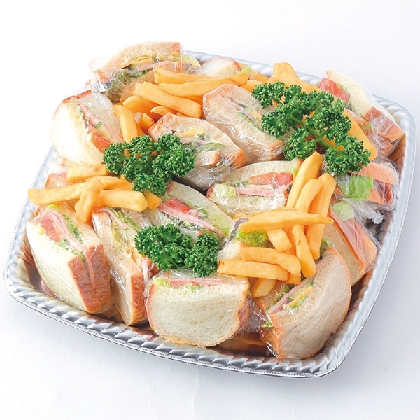 味オ−16【オーデン】サンドイッチ盛合せ(34×34cm、3〜4人前)