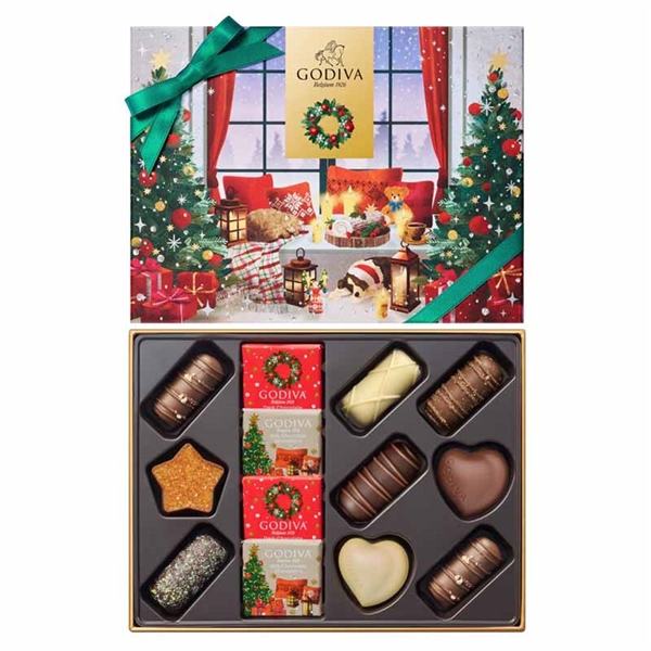 【ゴディバ】ゴディバ ブッシュ ド ノエル アソートメント 13粒入<常温便>