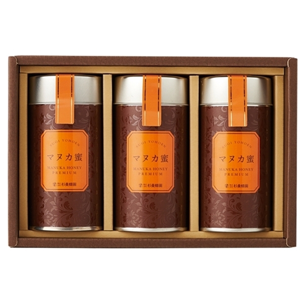 【杉養蜂園】マヌカ蜜3缶セット(ニュージーランド産)<常温便>
