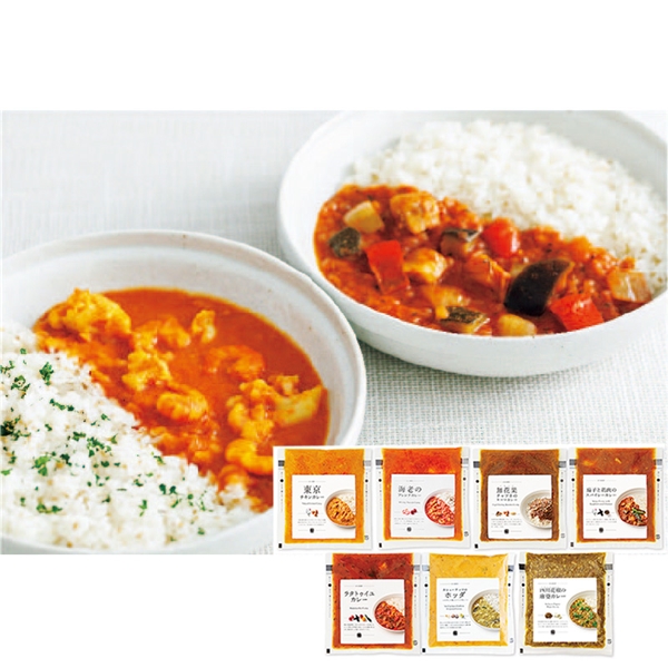 【05】スープストックトーキョー夏の7種人気カレーセット (送料込)