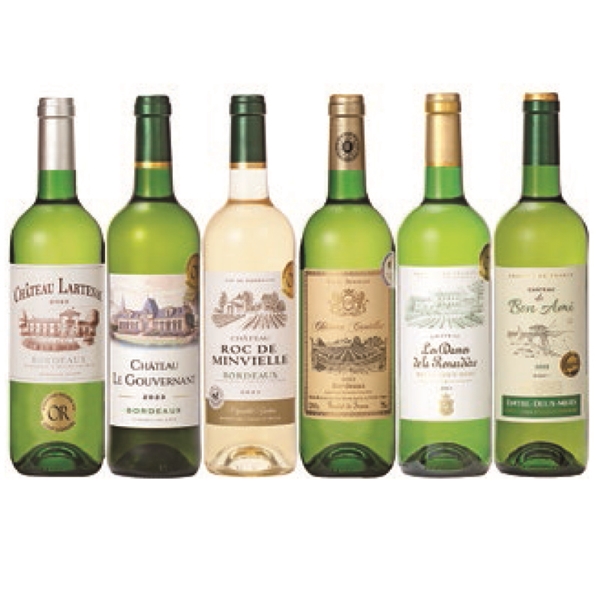 【52】フランスボルドー金賞受賞白ワイン6本セット<常温便>