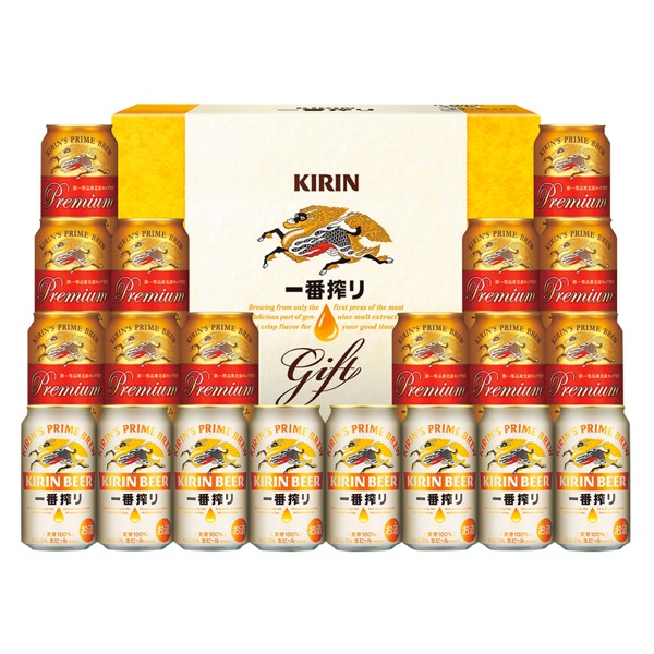<7月以降お届け>キリン 一番搾り生ビール・一番搾り プレミアム飲みくらべセット<常温便>