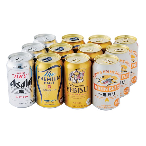 <7月以降お届け>のみくらべビール<常温便>