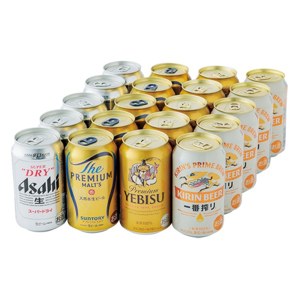 <7月以降お届け>のみくらべビール<常温便>