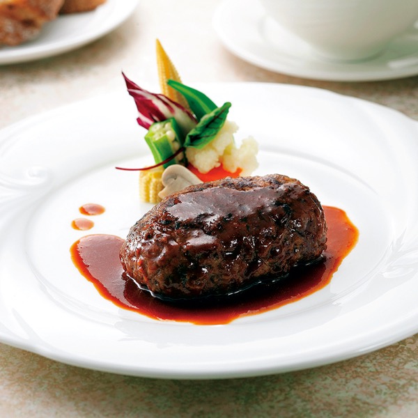 <7月以降お届け>「ホテルオークラ」神戸牛ハンバーグ<産直・送料込み>