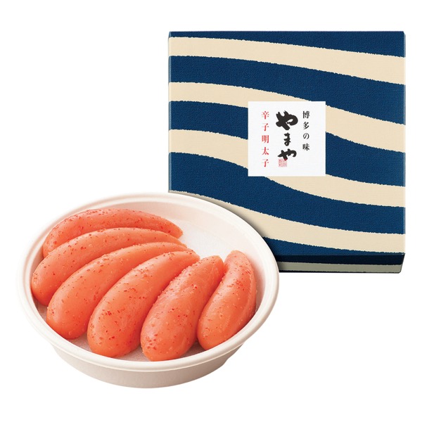 <7月以降お届け>やまや 辛子明太子〈無着色〉<冷蔵便>